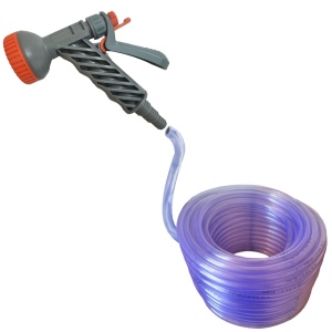 Set complet pentru irigare gradina cu furtun 50m si pistol stropire - 3/4