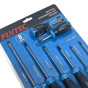 Set de 8 surubelnite FIXTEC cu maner ergonomic dublu-strat - Img 4