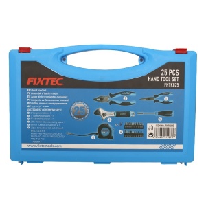 Trusa unelte manuale FIXTEC 25 bucati, in cutie din plastic - Img 6