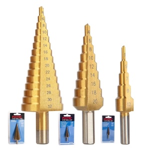 Burghiu treptat FIXTEC 4–12 mm HSS cu strat de titan - Img 3