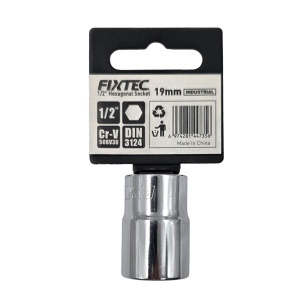 Cap tubular de impact 19 mm, FIXTEC, antrenare 1/2 - Img 3