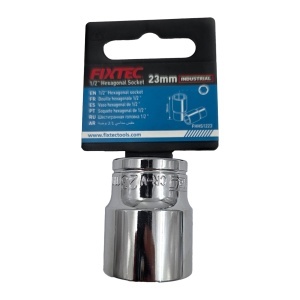 Cap tubular impact 23 mm FIXTEC, montare 1/2