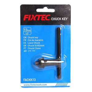 Cheie pentru mandrina FIXTEC 13mm cu activare prin cheia