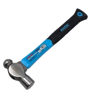 Ciocan FIXTEC 450g cu Cap Rotund si Maner din fibra durabila - Img 2