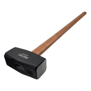 Ciocan pentru pietrari FIXTEC 5kg cu maner din lemn, 900mm - Img 3