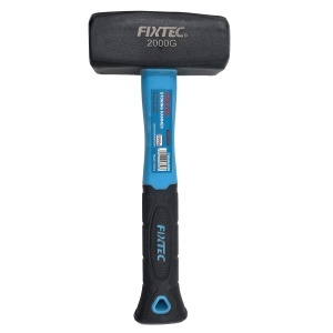 Ciocan pentru zidarie FIXTEC 2000g, maner din fibra robusta