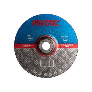 Disc de slefuire FIXTEC 180x2x22.2mm, granulatie 20 - Img 6