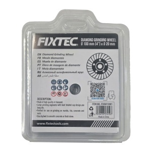 Disc diamantat FIXTEC 100 x 20mm pentru polisare beton si piatra - Img 2