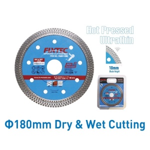 Disc diamantat FIXTEC 180 mm x 7.5 mm pentru taiere cu apa - Img 5