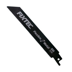 Lama sabie metal FIXTEC FRSB150M – 150mm, Bi-Metal, 18 TPI - Img 5