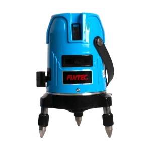 Nivel Laser FIXTEC, 5 Linii Rosii, 8 Puncte, raza de actiune 15m - Img 1