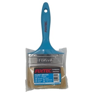 Pensula pentru vopsit FIXTEC 4" cu maner din plastic - Img 1