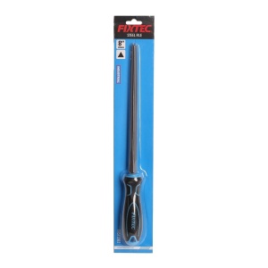 Pila triunghiulara 8" FIXTEC cu maner confortabil - Img 4