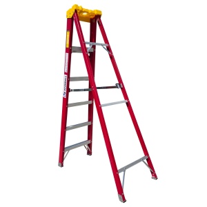 Scara din Fibra de Sticla Heimdall 1.5m cu 5 Trepte, Pliabila - Img 3