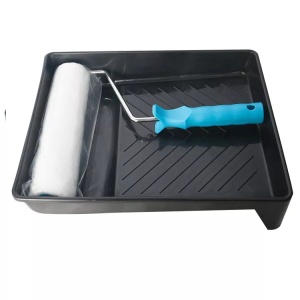 Tava pentru vopsea FIXTEC 9" din plastic rezistent, culoare neagra - Img 2