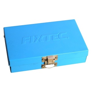 Trusa biti hex 15 piese FIXTEC, 1/2", S2, in cutie metalica - Img 5