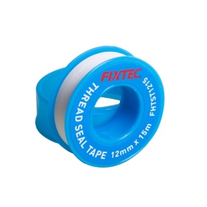 Banda izolatoare pentru filete FIXTEC 12 mm × 15 m 0.3g/cm3