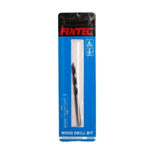 Burghiu elicoidal pentru lemn FIXTEC 4 mm x 75 mm