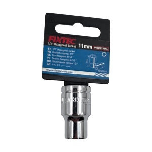 Cap Tubular Hexagonal Fixtec 1/2" 11x38mm