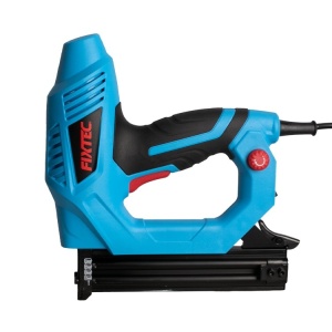 Capsator electric FIXTEC 9A, ajustare forta de impact, incarcare laterala, maner ergonomic