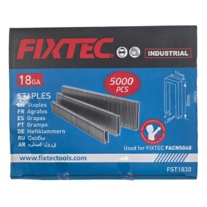 Capse Grapa FIXTEC GA-18, 5.7x30 mm, set 5000 buc