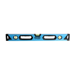 Nivela FIXTEC din Aluminiu 60 cm cu 3 Bule si Precizie de 0.5 mm/m