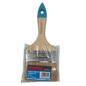Pensula de pictat FIXTEC cu maner din lemn 4" (57 mm)