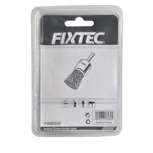 Perie rotativa FIXTEC de 25 mm cu tija 6.35 mm - Img 3