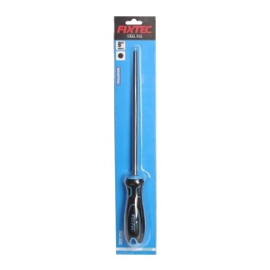 Pila rotunda de 200 mm FIXTEC din otel cu maner confortabil