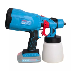 Pistol de vopsire portabil FIXTEC 20V fara cablu, 800ml, reglaj inclus - Img 3