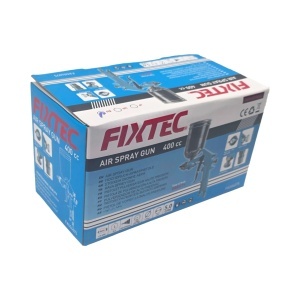 Pistol de Vopsit FIXTEC cu Rezervor 400cc si Duza 1.5mm - Img 3