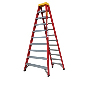 Scara plianta din fibra de sticla Heimdall, 2.7m, 9 trepte