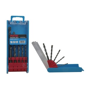 Set 5 burghie pentru beton FIXTEC SDS-Plus 4–10 mm