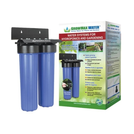 GrowMax PRO GROW 2000 l/h - Sistem de filtrare a apei în 2 stagii