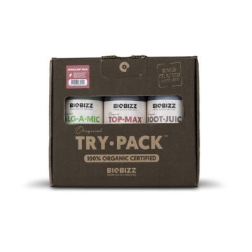 BioBizz Try Pack Stimulant - pachet de stimulenți pentru rădăcini, reducerea stresului și înflorire