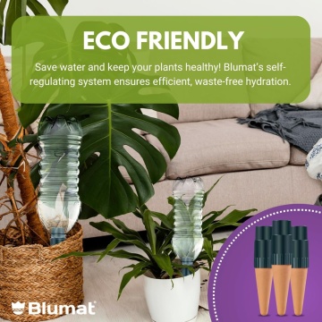 BLUMAT ADAPTOR PENTRU STICLA - adaptor auto-udare pentru plante de interior