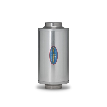 Can Inline 1000 - filtru de cărbune activ cu debit de 1000 m³/h și flanșă Ø200 mm