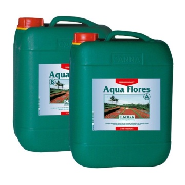 CANNA Aqua Flores A+B - îngrășământ complet pentru înflorire