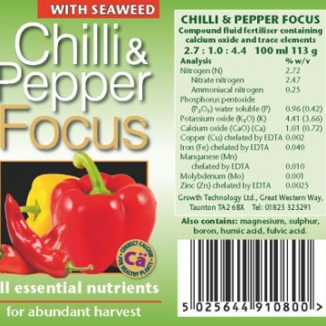  Chilli and Pepper Focus - Îngrășământ pentru Ardei