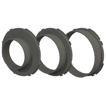 Conector DF25 Secret Jardin - racord pentru flanșa conductei de ventilație DF25