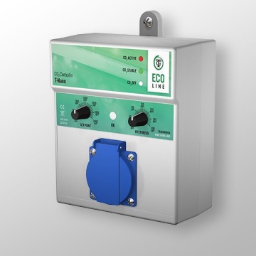 Controler compact Techgrow T-Nano CO2  pentru dozarea automată a dioxidului de carbon