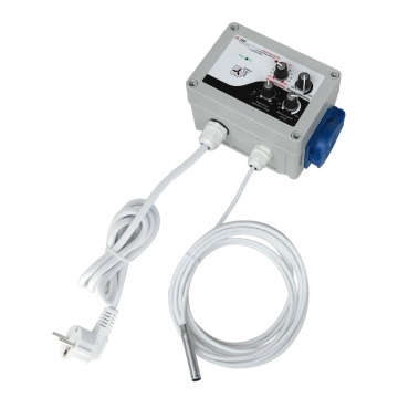 Controler de Temperatură GSE 10A, Viteza Minimă-Maximă cu Setare Histerezis