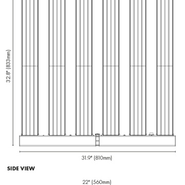 Dimlux Xtreme Series LED 500W + NIR - lampă horticolă led cu spectru ajustabil, PPF 1550 μmol/s