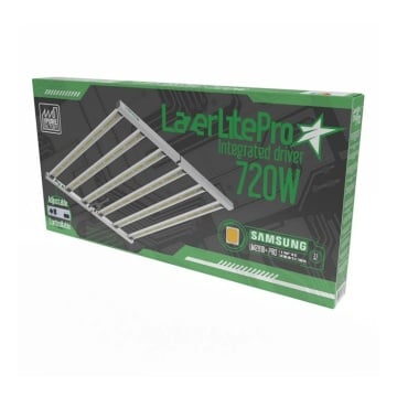 LAZERLITE COMPLETE 720W 3.1 - lampă horticolă LED profesională cu spectru complet și eficiență 3,1 μmol/J