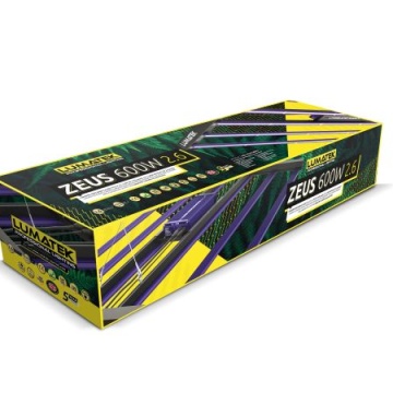 LUMATEK ZEUS 600W 2.6 LED, PPF 1570 µmol/s  - lampă led cu spectru complet pentru creștere și înflorire