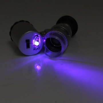 Microscop de buzunar 45x - instrument compact cu focalizare reglabilă și iluminare LED pentru verificarea plantelor