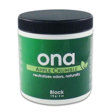 ONA Block Apple Crumble 170g. - odorizant solid cu aromă de prăjitură cu măr