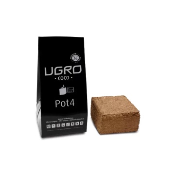 UGRO Pot 4 - substrat steril din nucă de cocos