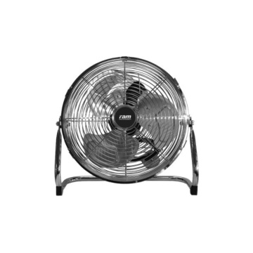 Ventilator de circulație pentru podea cu trei viteze RAM - ventilator metalic cromat