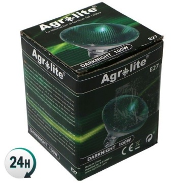 Agrolite Dark Night Green 20W - Bec horticol led cu lumină verde închis